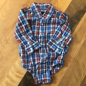 Baby Gap button down dress shirt. 6-12 months
